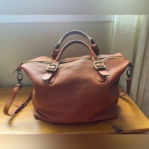 Leather handbag by Mark and Graham